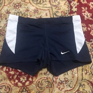 Navy Blue Track Shorts ( Nike Dri-Fit)